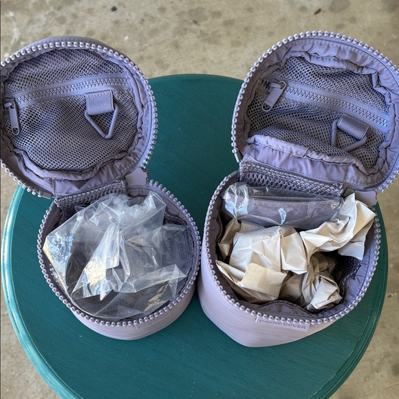 Dagne Dover Mila Toiletry Organizer Small and Large in Dusk Violet - Picture 4 of 4